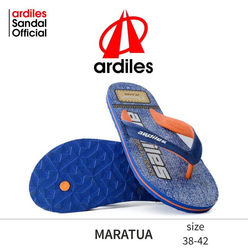 ARDILES SANDAL SENDAL JAPIT JEPIT KARET RUBBER PRIA LAKI LAKI DEWASA KEKINIAN MARATUA 1
