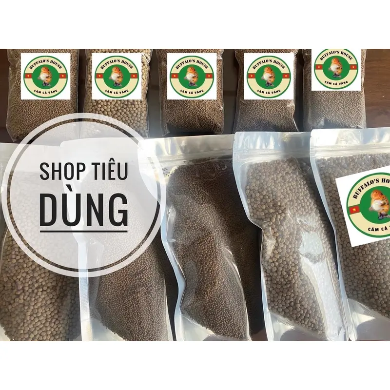 1kg Cám Buffalo’s House - Cám cá vàng chuyên dụng 1 KG 1