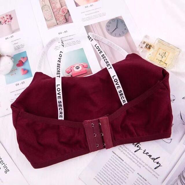 Product Introduction of fx#071 letter printed bra sports bralette women push up bralette korea sexy brallette Womenswear Lingerie 11