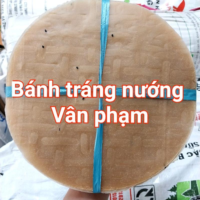 xấp 50 cái vỏ bánh tráng nướng màu nâu Đà Lạt