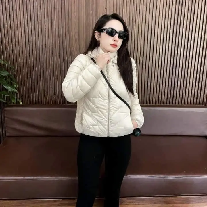 [A02] ÁO PHAO SIÊU NHẸ TRẦN BÔNG VI TÍNH 5 MÀU CƠ BẢN