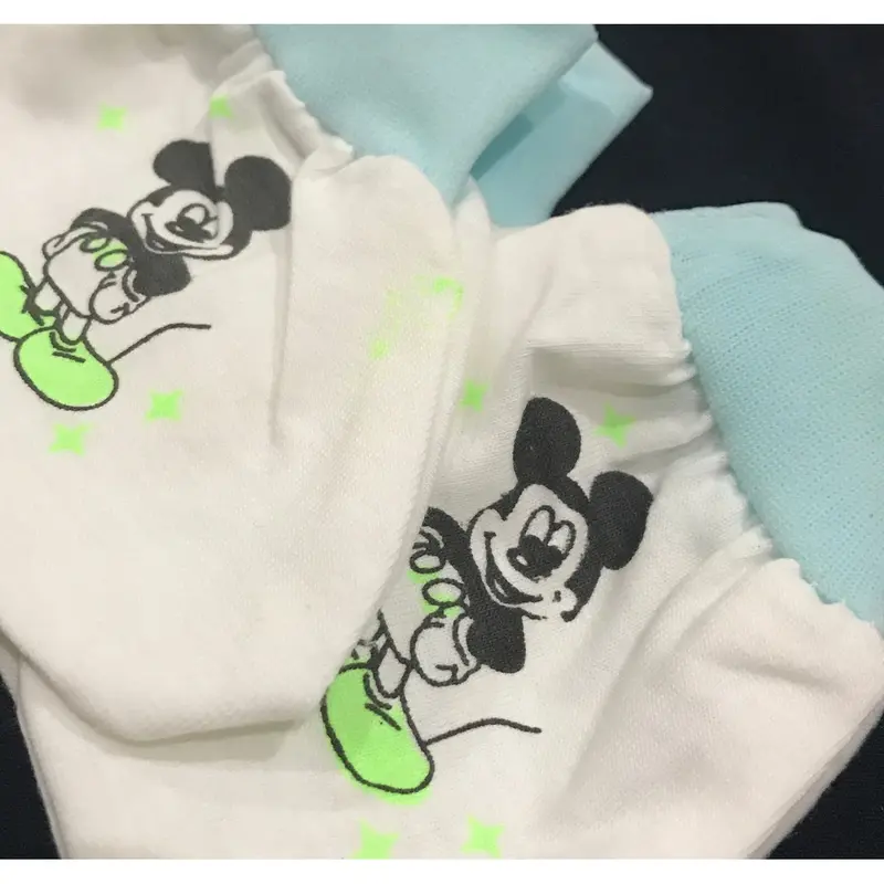 BAYIe - 6 set Sarung Tangan dan Sarung Kaki Bayi STK New Born (NB) motif lucu 1