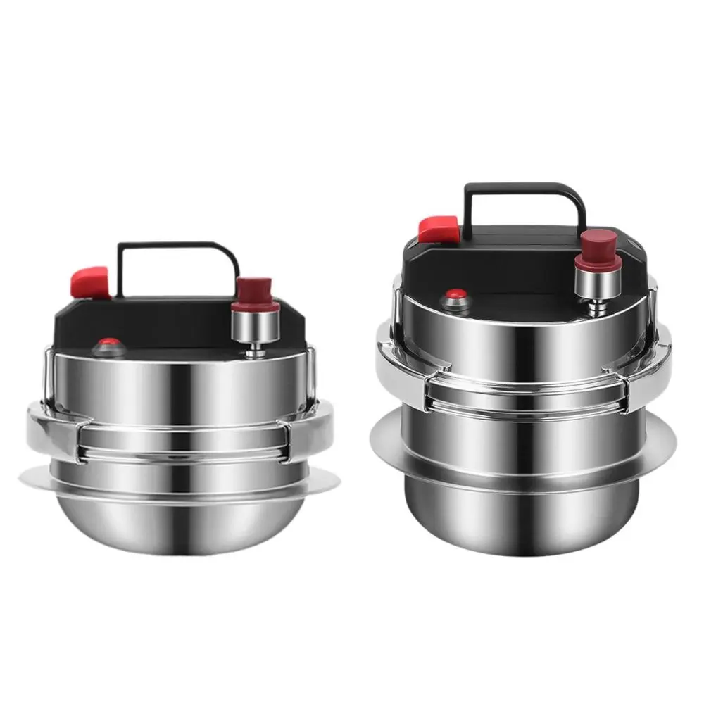 Small Pressure Cooker Compact Mini Pressure Pot for Commercial Home Travel