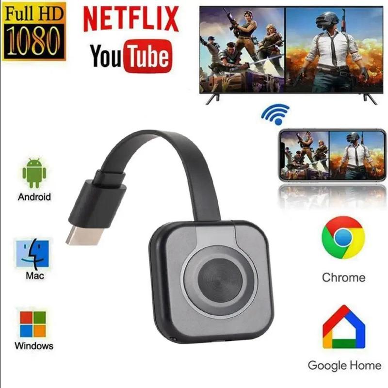 Product Introduction of 1080P HD Wireless WiFi Display Dongle TV Stick Video Adapter Airplay DLNA Screen Mirroring Share for IPhone IOS Phone To TV 26