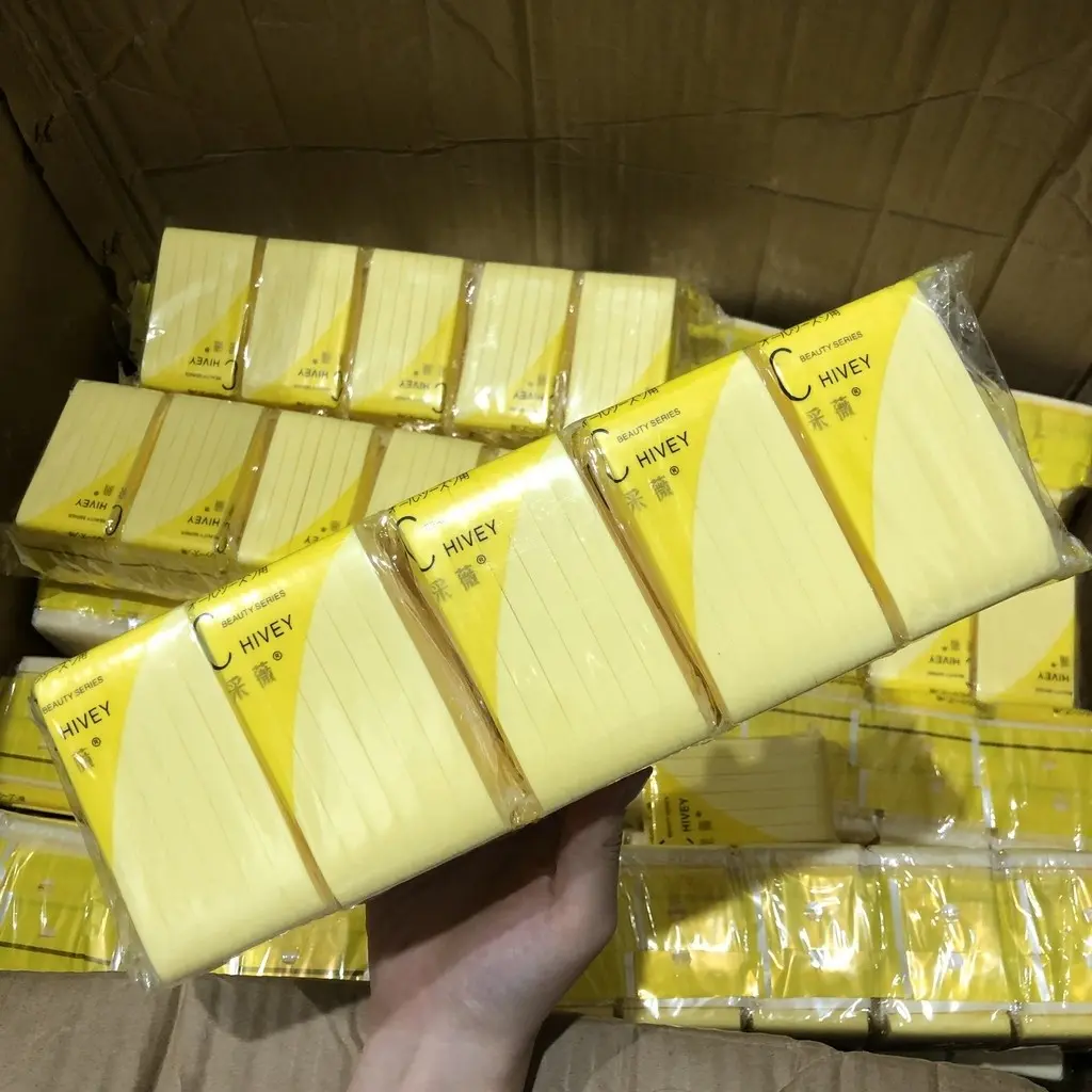 Một Cây 20 Gói Bông Mút Bọt Biển Rửa Mặt Chi.vey Pinkmia, Một Cây 240 Miếng Dai Mềm Mịn