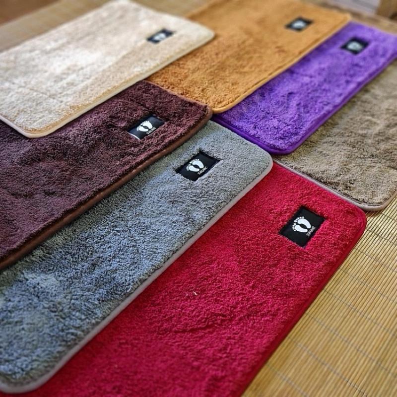 Combo 3 Tấm Thảm Lau Chân Lông Cừu Mịn Cao Cấp Gửi Màu Ngẫu Nhiên, Thảm Thấm Hút - Chống Trơn 40x60 GIA DỤNG HLT