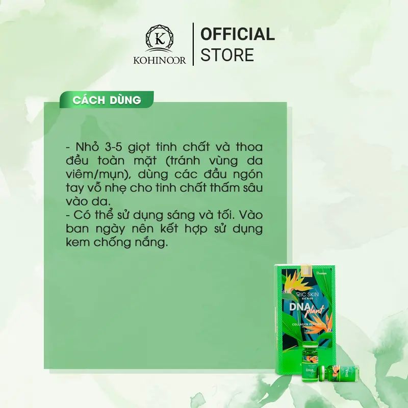 Serum D.N.A Plant Kohinoor 10ml 3