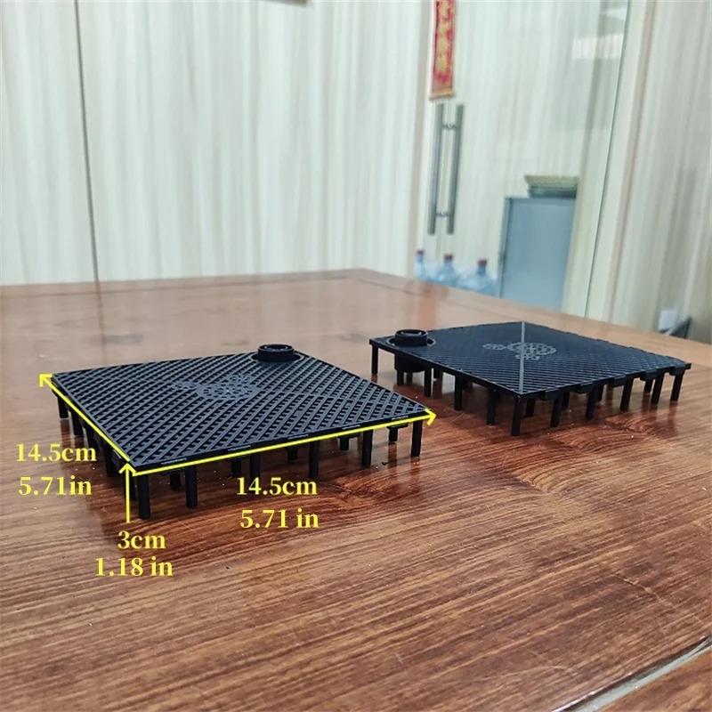 Scale base plate, black or white plastic filter bottom plate, mesh for ...