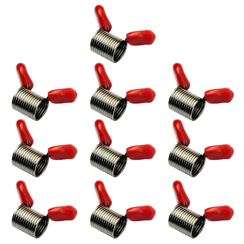 Daru 10 PCS Multi Purpose Bead Stopper Clip Tool Handmade Jewelry Tools Versatile  Accessory Spring End Fasteners for Bead