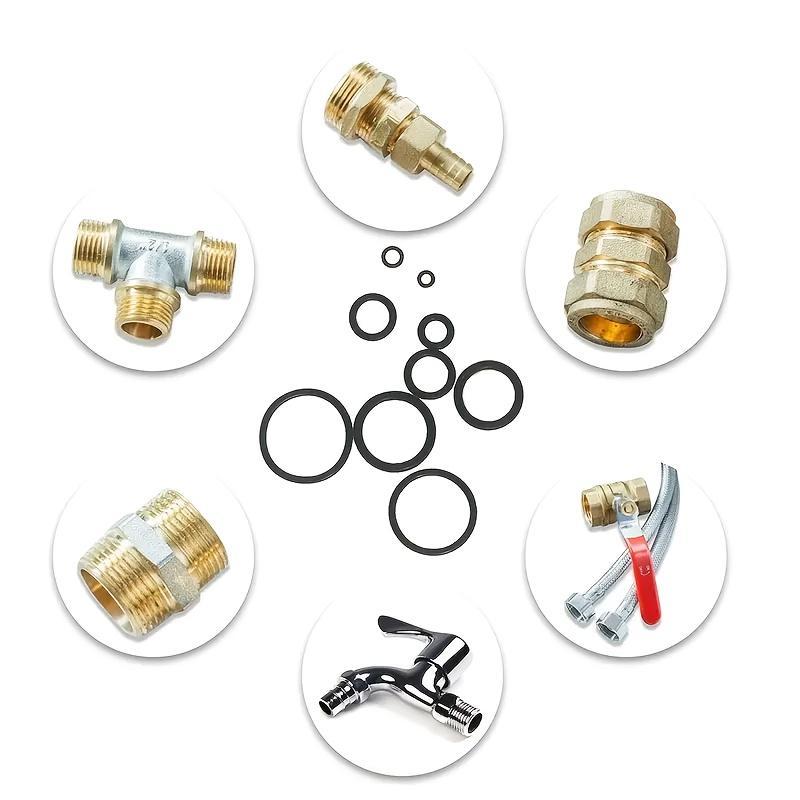 Rubber O Ring Assortment Kit with Storage Case, Oil & Heat Resist Nitrile Rubber O Ring Set, 24 Sizes Sealing Gasket Washer for Automotive Repair, Hand Tool Accessories 4