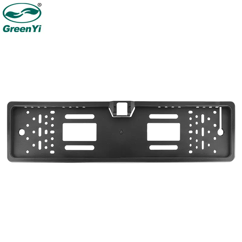 GreenYi EU European Car Number Frame Bracket The License Plate Able Install Rear View Camera Waterproof GM UK EU Euro Germany