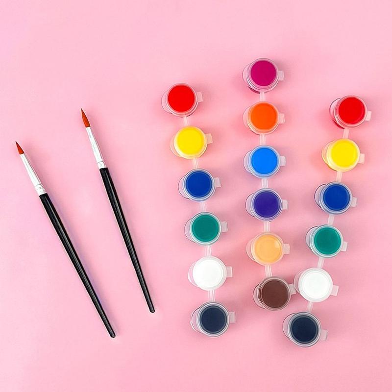 New Educational Toys Kids Watercolor Painting Book Portable Xmas Gifts Drawing Paper Children Birthday Graffiti Coloring Book 4