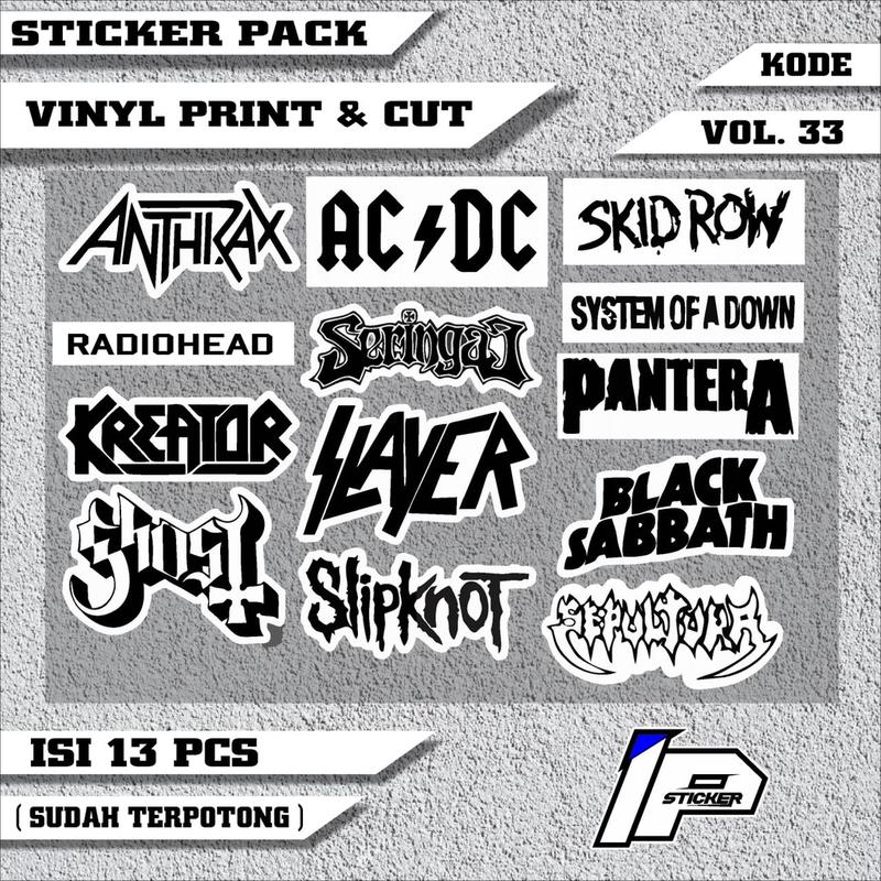STICKER RACING / STIKER PACK KATA KATA / STIKER MOTOR / STICKER BALAP HOLOGRAM VOL.33 1