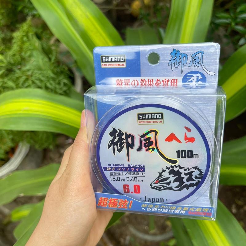 Cước Câu Cá Siêu Bền Shimano 100m Đủ Size