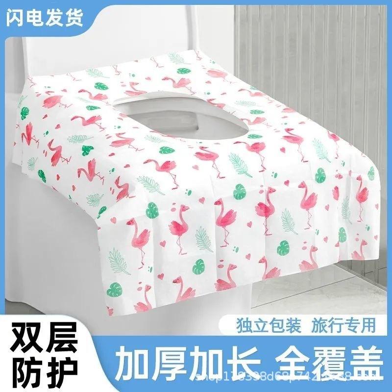 Product Introduction of Disposable Toilet Seat Cover for Pregnant Women, Maternity, Travel, Hotel, Anti-Dirt, Extended and Thickened, Full Coverage Seat Cushion 2