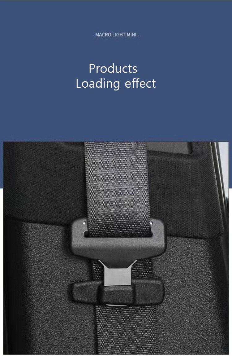 Product Introduction of 2/4pcs Car Seat Belts Anchor Safety Protection Clip   Safety Adjustable Auto Stopper Buckle Plastic Clip Car Accessory 13