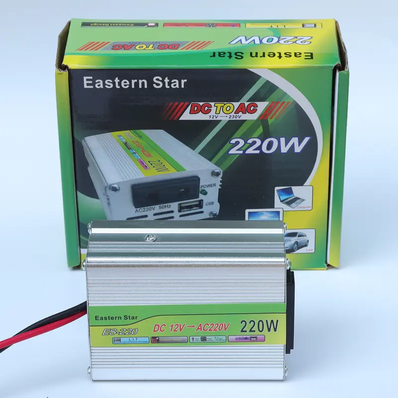 Bộ kích điện 12V DC sang 220V AC 220W 2