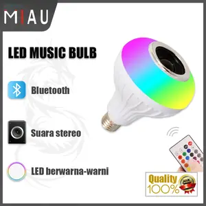 lampu LED hias dan speaker Musik bluetooth Lampu LED warna-warni Lampu bluetooth Speaker wireless Pc Pc