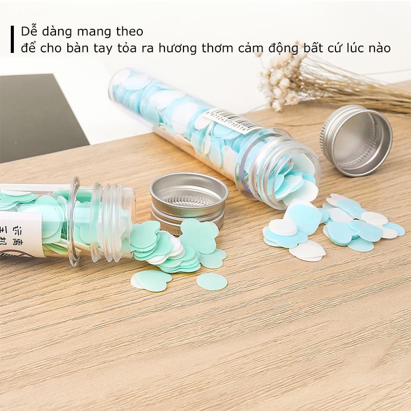 Product Introduction of xà phòng giấy, xà bông giấy rửa tay bỏ túi đi du lịch, đi ra ngoài tiện lợi 1