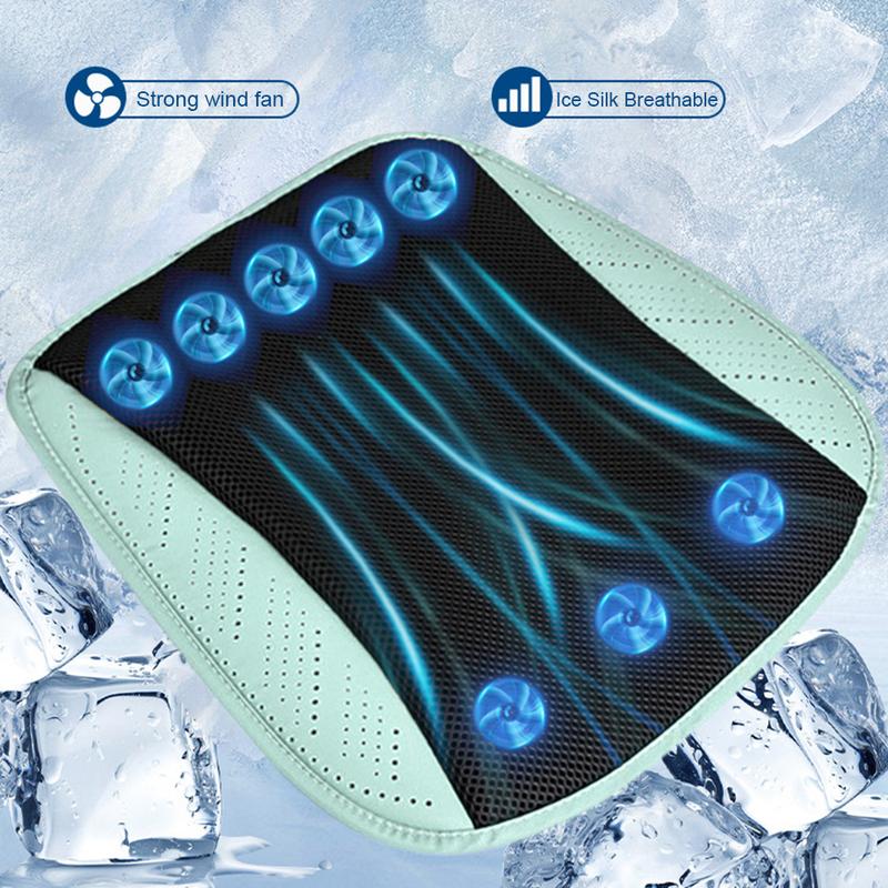 Product Introduction of Universal Car Seat Summer Cool Air Seat Cushion With USB Fan Fast Blowing Ventilation Seat Cooling Refrigerated Car Seat 4