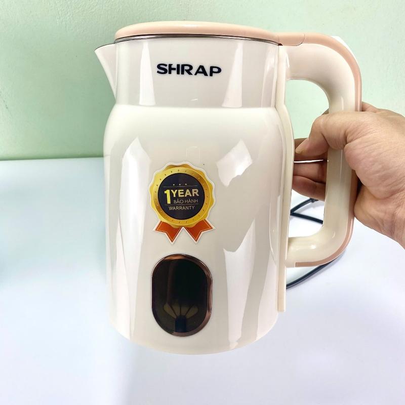 Ấm siêu tốc Sharp Model SH-38 Dung tích 3L Công suất 1500w Có tự ngắt khi sôi An toàn và Tiết kiệm 8