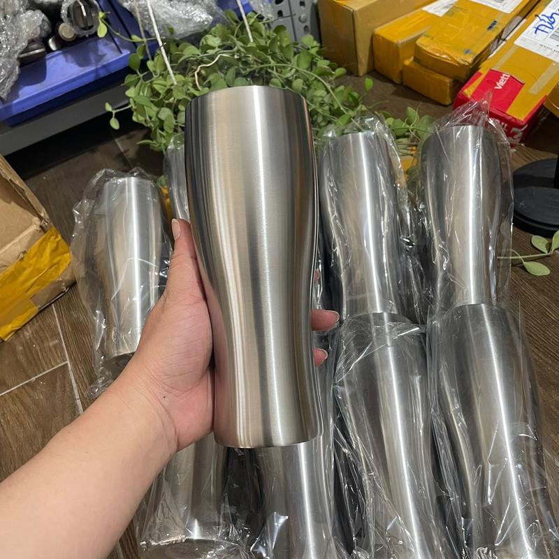 Ly giữ nhiệt nội địa nhật inox 2 lớp, không nắp, 400ml