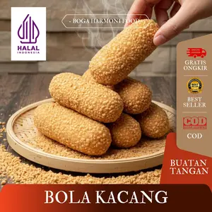 Bola Kacang Kue Manco Buatan Tangan Rasa tradisional