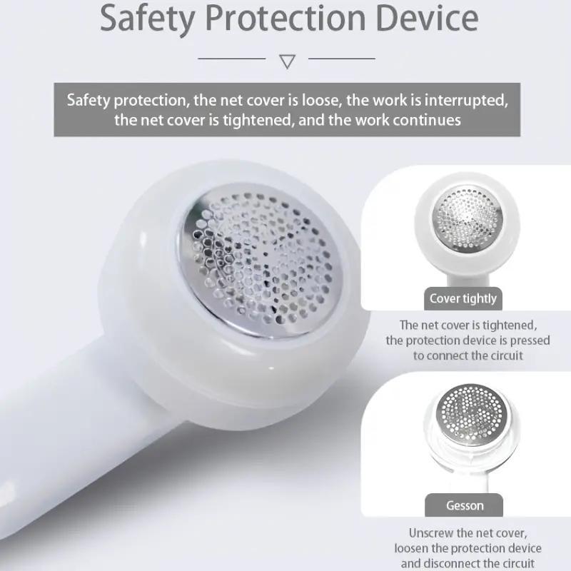Product Introduction of Electric Lint Remover, 1pc/2pcs Portable USB Rechargeable Lint Removal Device, Handheld Pet Hair Remover for Clothes, Lint Cleaning Tool for Home Daily Use, Cleaning Gadgets for Home 3
