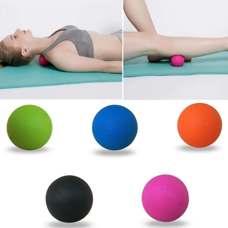Lacrosse Ball / Massage Ball for Back / 5 Colours, Exercise Relax Shoulder & Body Massage Muscle, Hard  Bola Urut