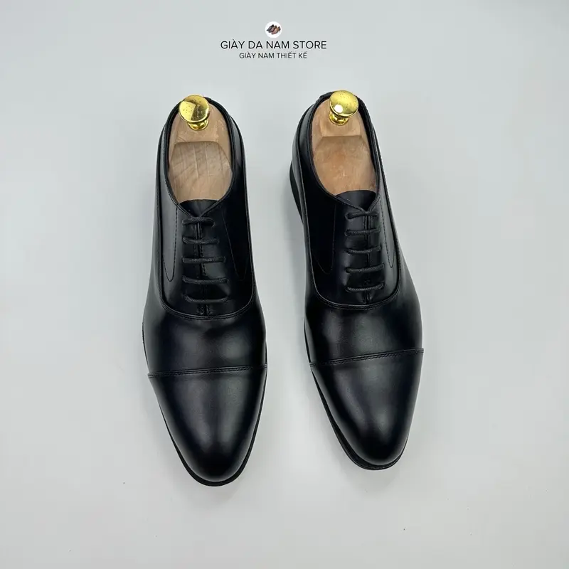 Giày Tây Nam - Giày Tây Oxford Công Sở Da Bò Nhập Khẩu - Đế Cao Su Khâu - Bảo Hành 12 Tháng 5