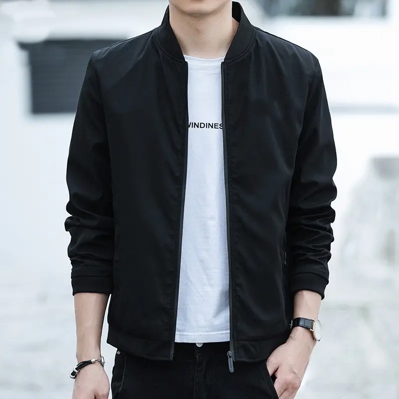 Áo Bomber Basic Phong Cách 2025 Nam/Nữ Form Chuẩn Dày Dặn 2 Lớp - Menswear 0