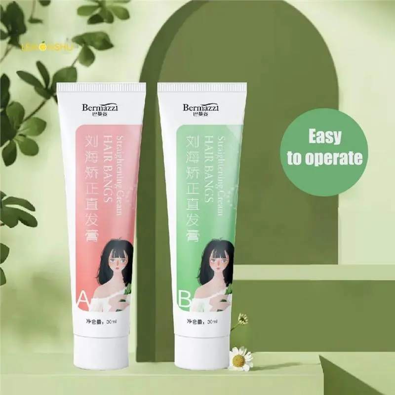 （Versatile）  Kem Duỗi tóc keratin, Kem ép tóc tại nhà siêu dưỡng không cần dùng nhiệt đơn giản -BeloveShop 6