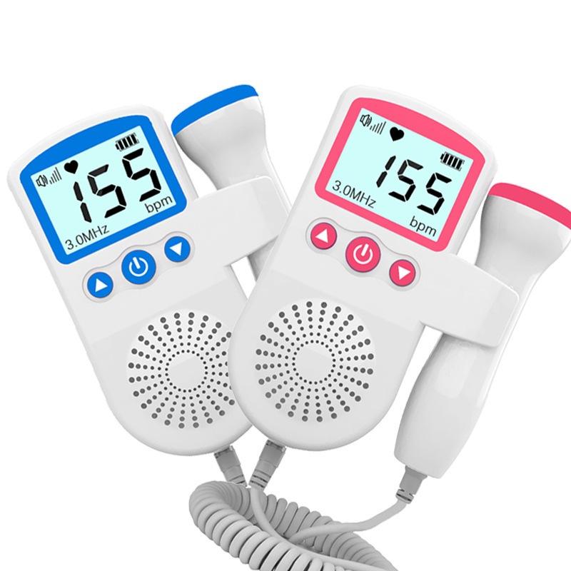 Máy theo dõi siêu âm mang thai, Sử dụng tại nhà, Máy đo nhịp tim và thai nhi Doppler, Để theo dõi nhịp tim và thai nhi của em bé, Thích hợp cho phụ nữ mang thai 7