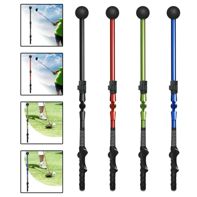 Dụng Cụ Tập Xoay Golf, Tay Cầm Công Thái Học Gấp Gọn, Gậy Căn Chỉnh Golf, Gậy Tập Golf, Thích Hợp Cho Người Mới Bắt Đầu, Chơi Chip Và Đánh Ngoài Trời, Dành Cho Nữ 3