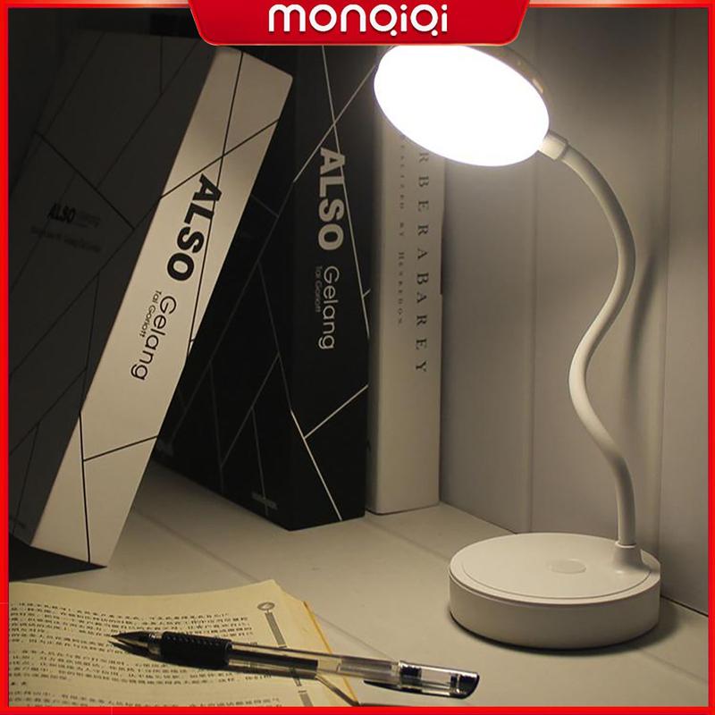 Monqiqi Đèn bàn học tập, đọc sách và làm việc có chế độ LED chống cận thị, 3 chế độ đèn thông minh