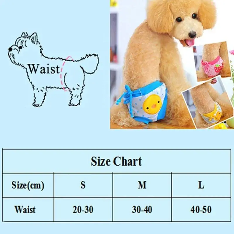 Quần Đùi Cho Chó Cưng, 1 Chiếc, Quần Sinh Lý Vệ Sinh, In Hình Trái Cây Dễ Thương, Quần Đùi Cho Chó Tã, Có Thể Giặt Được, Quần Lót Cho Chó Cái, Đồ Dùng Tã 2