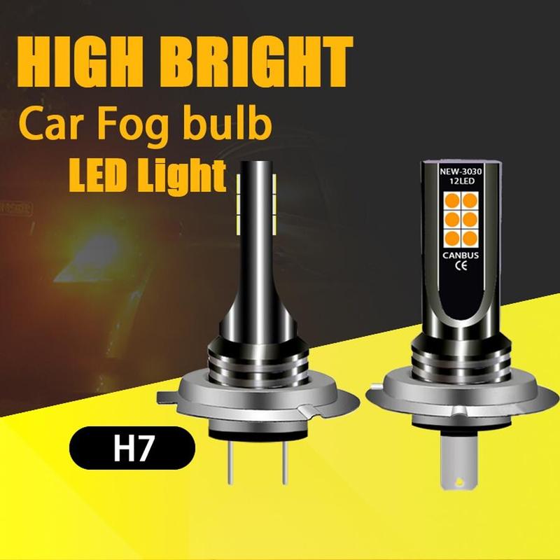 Product Introduction of 2PCS Super Bright CSP LED H1 H3 H4 H7 H8 H9 H10 H11 9005 HB3 9006 HB4 Car Spot Light Auto Fog Lamp 32