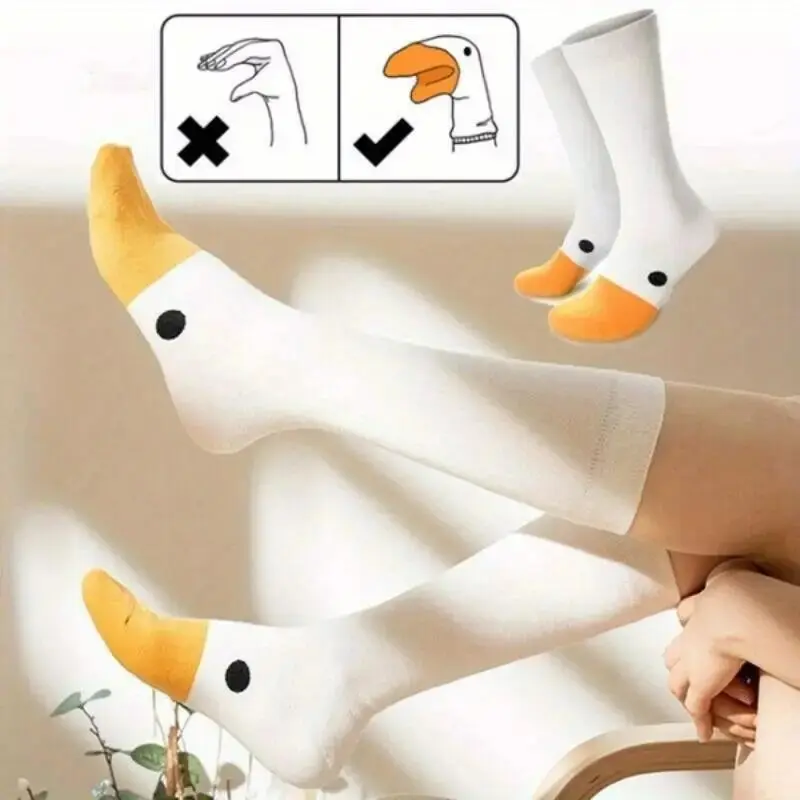 Tất Nữ, Họa Tiết Vịt, Tất​