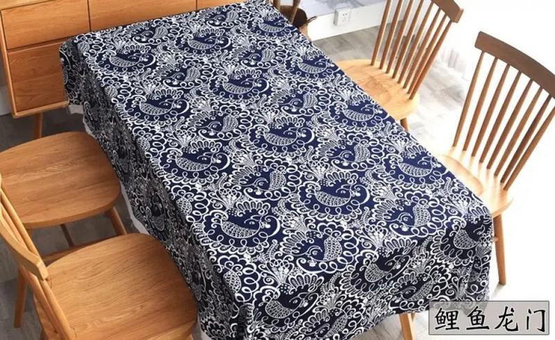 Product Introduction of Printed Bohemian Ethnic Fabric Cotton Linen By Meters for Dress Skirt Tablecloth Diy Sewing Vintage Cloth Breathable Soft Flower 31