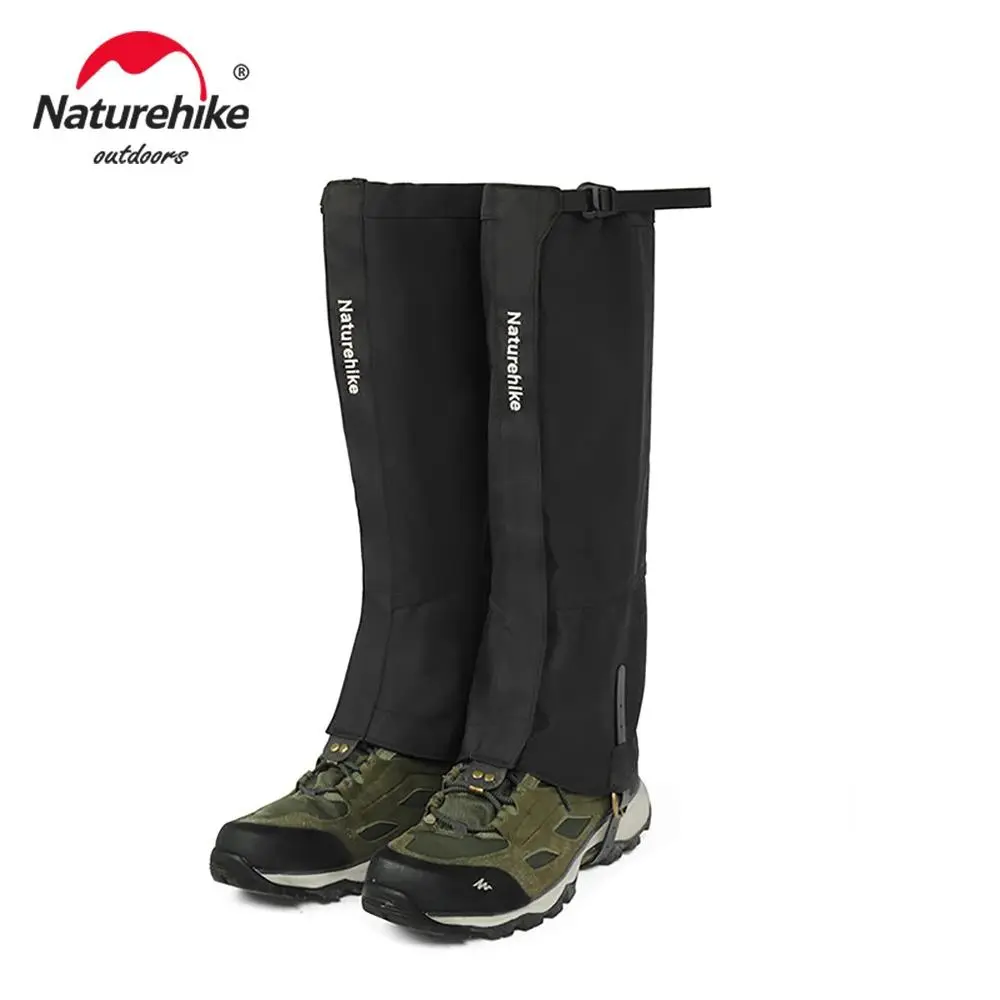 Waterproof Windproof Nylon Leg Gaiters, 1 Count Hiking Skiing Snow Climbing Outdoor Anti-scratch Shoes Cover, Outdoor Sports Accessories