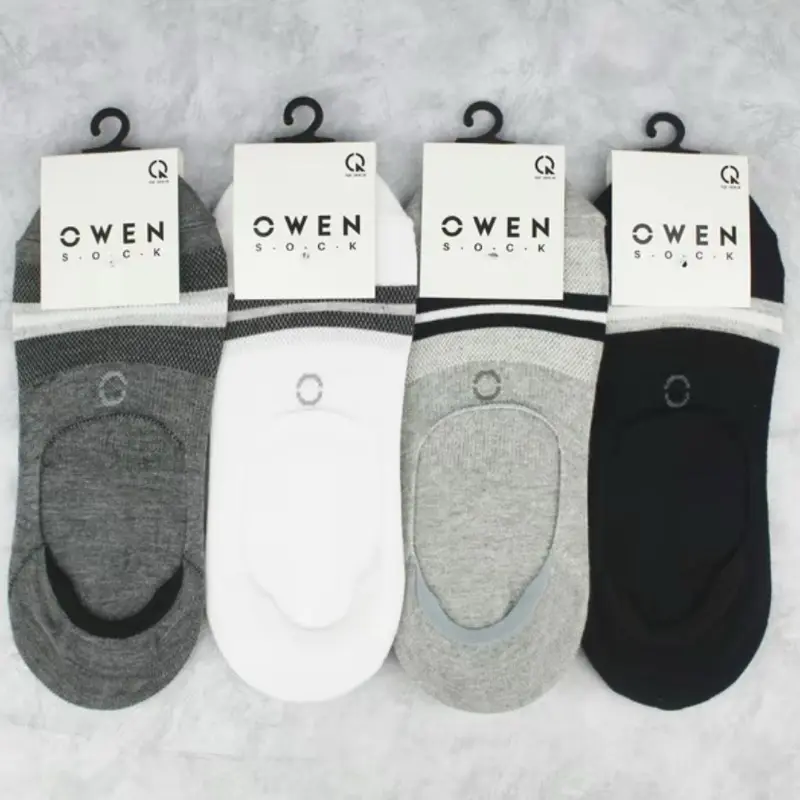 [ Giá Sỉ ] Tất giày lười kẻ chính hãng OWEN, Tất kháng khuẩn khử mùi bằng công nghệ nano bạc,Tất giúp co dãn tĩnh mạch chống tê buốt chân