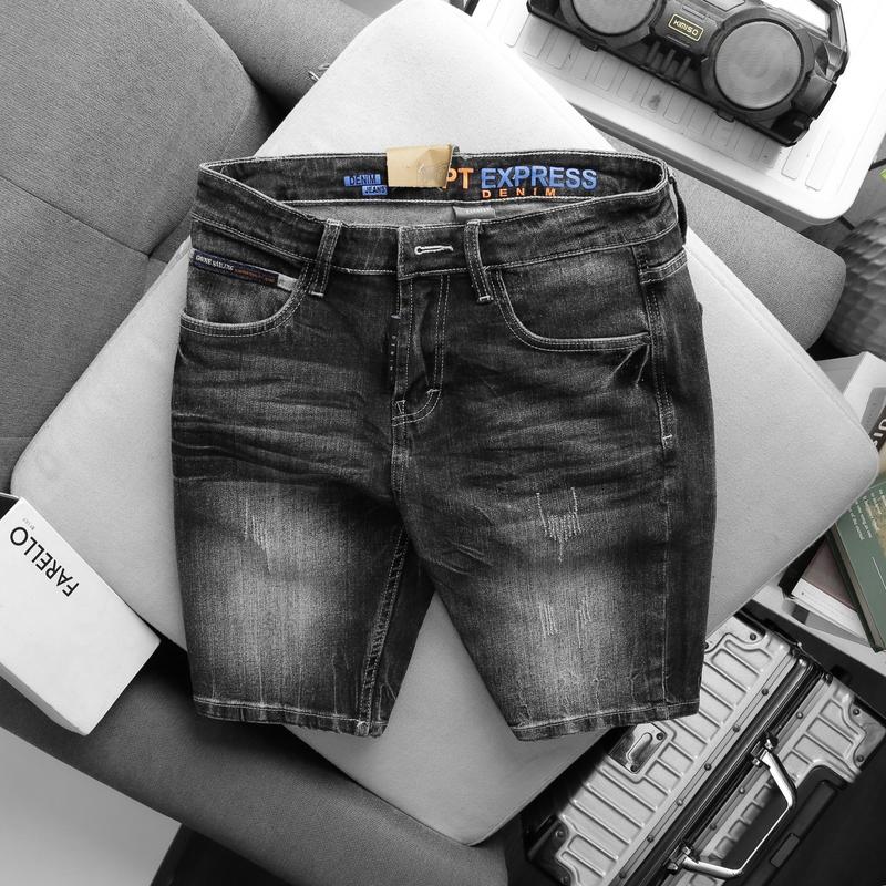 Quần Jeans Short Cao Cấp MS79-03 Nam Menswear Xước Nhẹ Trẻ Trung