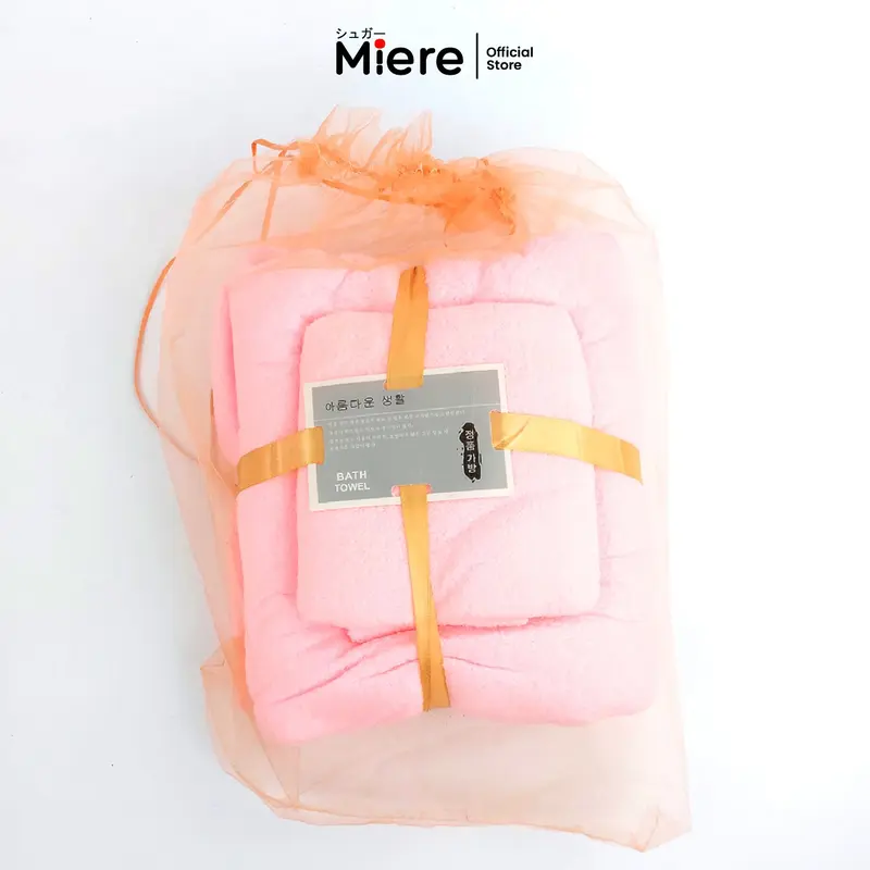 Miere Home - Paket Cleaning Combo 3in1 Spray Mop + Handuk Mandi + Gantungan Hanger Super Hemat 6