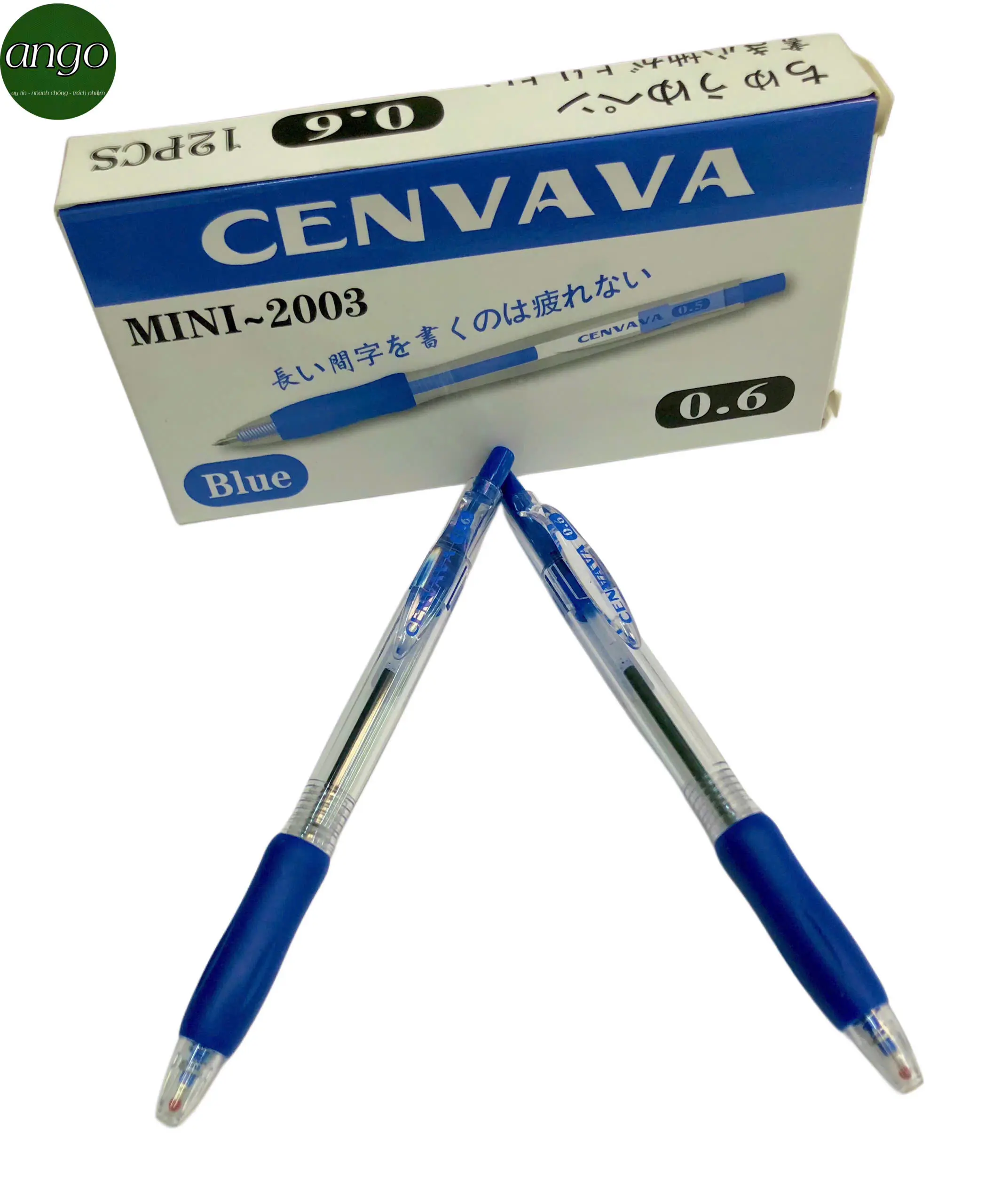 Bút Bi Dầu Mini Cenvava - 2003 (Xanh)