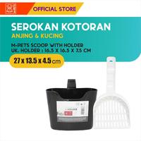 Gambar M-Pets Cat Litter Scoop With Holder / Serokan Kotoran Anjing Kucing dari M-Pets Volk Pets Indonesia Kota Tangerang 3 Tokopedia