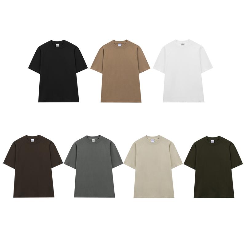 Áo Thun Trơn [Raglan] Unisex Relaxed Fit Cotton 250gsm ELENTS Ralank ESST079