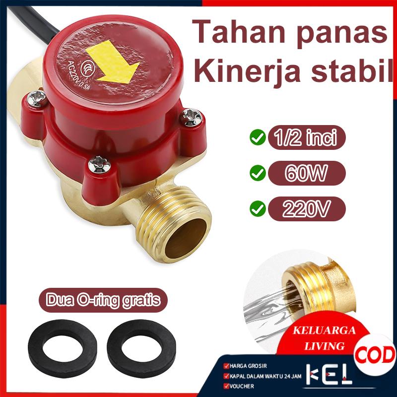 Saklar Otomatis Pompa Booster 1/2nch saklar Water Flow Switch otomatis ...