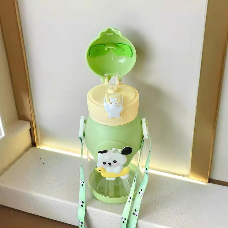 Bình Nước Melody, Kuromi, Kitty 600ml Đáng Yêu Bé Thích Mê 8