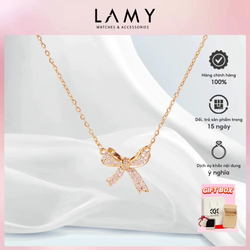 Dây chuyền nữ CDE Bow Necklace RoseGold CDE6019RG Women Jewelry vòng  cde Chain Trang Sức Voi