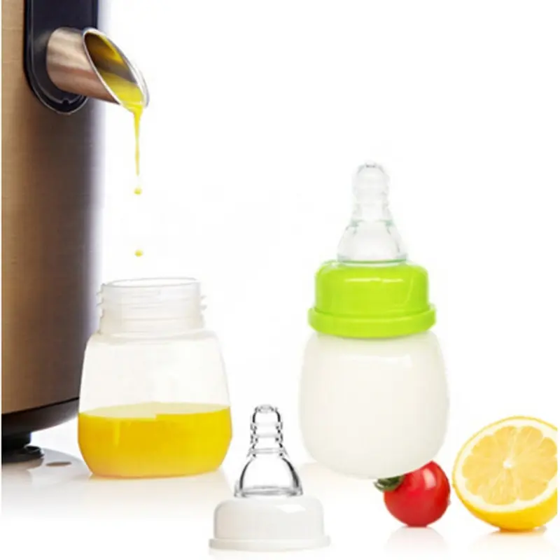 Bình Sữa Cho Trẻ Sơ Sinh 60ml, Bình Sữa Nước, Thích Hợp Cho Trẻ Sơ Sinh Cho Ăn Và Cho Con Bú 4